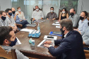 Diretoria da Sanepar e secretários municipais debatem planos e metas para Londrina  -  Foto: Divulgação Sanepar