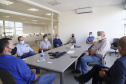 23.03.2021 - Visita do grupo técnico  da nova Ferroeste na Cooperativa Lar, em  Caarapó/MS
 Foto Gilson Abreu/AEN