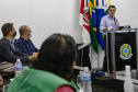 Comitiva da Nova Ferroeste visita Mundo Novo, no Mato Grosso do Sul. Os técnicos apresentaram na Câmara de Vereadores da cidade o estudo de demanda e traçado elaborado para a ferrovia.
 Foto Gilson Abreu/AEN