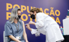 Paraná já vacinou 88,25% dos profissionais de saúde com a 1ª dose
. Foto: Rodrigo Felix Leal/AEN