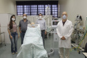 O equipamento traz mais conforto ao paciente e diminui a necessidade de intubação  -  Maringá, 29/03/2021  -  Foto: divulgação UEM