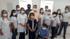 Vacinação contra a Covid-19 em Sertaneja. Foto:SESA