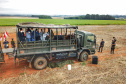 Em Ponta Grossa, Exército vistoria local de possível instalações da Escola de Sargentos de Armas - ESA. Ponta Grossa, 13 de abril de 2021.Foto: José Fernando Ogura/ AEN