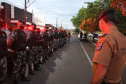 As equipes policiais atuantes pela Operação Pronta Resposta III iniciaram nesta terça-feira (13/04) os trabalhos de policiamento ostensivo e intensificação de ações preventivas na área do 2º Batalhão de Polícia Militar (2º BPM). -  Jacarezinho, 14/04/2021  -  Foto: PMPR/SESP-PR