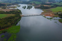 Foi concluído o processo de enchimento do reservatório da Pequena Central Hidrelétrica Bela Vista, instalada pela Copel no rio Chopim, entre os municípios de Verê e São João, no sudoeste do Paraná. -  16/04/2021  -  Foto: Divulgação Copel
