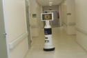 Robô usado no HUM é considerado uma das principais iniciativas no uso da inteligência artificial na América Latina. FOTO:UEM