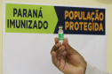 O Paraná recebe nesta segunda-feira (03) mais 391.500 doses  de vacinas da Covishield, da Universidade de Oxford/AstraZeneca/Fiocruz. - Curitiba, 02/05/2021   - Foto: Geraldo Bubniak/Arquivo AEN
