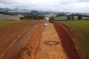 O governador Carlos Massa Ratinho Junior visita nesta quinta-feira (6) as obras da PRC-239, entre Pitanga e Mato Rico, no Centro do Estado. O Governo do Paraná está investindo quase R$ 90 milhões na implantação de 43 quilômetros de asfalto. 06/05/2021 - Foto: Geraldo Bubniak/AEN