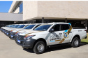 Polícia Científica recebe sete novas viaturas para agilizar serviços operacionais no interior do estado. Foto:SESP