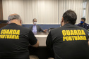Novo delegado da Polícia Federal em Paranaguá conhece a estrutura da Portos do Paraná  - Paranaguá, 27/05/2021  -  Foto: Claudio Neves/Portos do Paraná