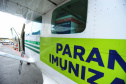 Paraná distribui 37.440 doses de vacina contra Covid-19 da Pfizer para 21 municípios. Foto: José Fernando Oura/AEN