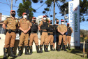 Policiais militares do Batalhão de Polícia Rodoviária (BPRv) organizaram, nesta quinta-feira (27/05), uma contribuição conjunta e voluntária da corporação para o banco de sangue do Centro de Hematologia e Hemoterapia do Paraná (Hemepar). A iniciativa, que faz parte da campanha do Maio Amarelo, tem como objetivo ajudar no abastecimento dos bancos de sangue da Capital e incentivar o cidadão a doar. - Curitiba, 01/06/2021  -  Foto: PBRv/SESP-PR