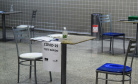 Em três dias, Saúde aplica 458 testes da Covid-19 no Aeroporto Internacional Afonso Pena. Foto: Américo Antonio/SESA