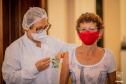 Paranaguá e Antonina, no Litoral, avançam na vacinação e imunizam a população na faixa dos 40 anos. Foto: Prefeitura de Paranaguá