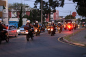 A moto é um dos veículos mais democráticos do brasileiro e alia custo benefício com praticidade num trânsito cada vez mais intenso no meio urbano.  -  Foto: Soldado Ismael Ponchio