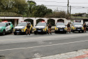 Vice-governador entrega seis veículos para operações da PM no Litoral  Foto: Camila Tonett/Vicegovernadoria