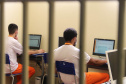 Mais de mil presos do Paraná recebem certificados de cursos profissionalizantes  -  Curitiba, 22/08/2021  -  Foto: SESP-PARANÁ