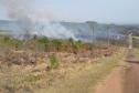 IAT informa que fumaça na BR-376 decorre de queima controlada no Parque Vila Velha. Foto:SEDEST