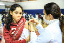 80% dos adolescentes de Toledo já receberam a primeira dose da vacina contra a Covid-19. Foto: José fernando Ogura/AEN