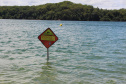 Bombeiros pedem atenção às bandeiras de orientação para evitar afogamentos nas praias e rios -  Curitiba, 05/09/2021  -  Foto: SESP-Paraná