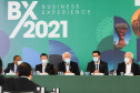 O governador Carlos Massa Ratinho Junior participa nesta segunda-feira (20), do Lançamento da Business Experience - Expo Dubai -  20/09/2021 - Foto: Geraldo Bubniak/AEN