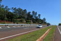 O Departamento de Estradas de Rodagem do Paraná (DER/PR) liberou neste final de semana o tráfego de veículos sobre a nova trincheira da BR-277 em Santa Terezinha de Itaipu, na região Oeste.  -  Curitiba, 27/09/2021  -  Foto: DER