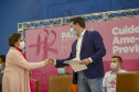 04.10.2021 - Governador Carlos Massa Ratinho Junior, participa do lançamento do Parana Rosa 2021.
Foto Gilson Abreu/AEN