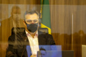 Secretário da Saúde,  Beto Preto, apresenta relatório com números da pandemia, durante audiência na Assembleia Legislativa  -  Curitiba, 05/10/2021  -  Foto Gilson Abreu/AEN