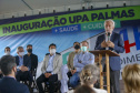 Governador em exercício Darci Piana visita a UPA em Palmas  -  Palmas, 08/10/2021  -  Foto: Gilson Abreu/AEN