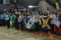 Cerimônia de abertura da 15ª edição dos Jogos de Integração do Idoso (JIIDOS). -  Guaratuba, 18/10/2021 - Foto: Clóvis Santos/ Esporte Paraná