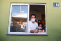 Governador Carlos Massa Ratinho Junior entrega casas em Marumbi. Foto: Jonathan Campos/AEN