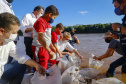 21.10.2021 - Governador Carlos Massa Ratinho Junior promove a soltura de 20 mil dourados no rio Ivai em Ivatuba.
Foto Gilson Abreu/AEN