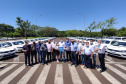 Governador Carlos Massa Ratinho Junior entrega 48 veículos para a Regional da Saúde de Foz do Iguaçu - Foz do Iguaçu, 22/10/2021  - Foto: Jonathan Campos /AEN