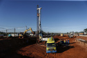 As obras de modernização do Trevo Gauchão, em Umuarama, chegaram a um terço de execução. O governador Carlos Massa Ratinho Junior vistoriou nesta quinta-feira (04) o projeto que vai resolver um dos principais gargalos logísticos do Noroeste paranaense.  Foto: Jonathan Campos/AEN