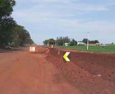 Obras de novo viaduto em Doutor Camargo alteram o trânsito na PR-323 - Curitiba, 26/11/2021 - Foto: DER-PR