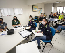Portos do Paraná executa treinamento para gerenciamento de emergências ambientais - Paranaguá, 26/11/2021 - Foto: Claudio Neves/Portos do Paraná