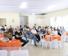 Reunião de trabalho com prefeitos dos Campos Gerais reforça atuação da Secretaria da Segurança com planejamento estratégico