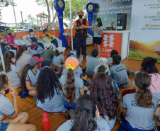 Copel orienta sobre uso consciente da energia na ExpoUmuarama