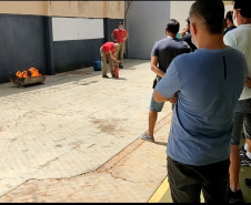 Secretaria de Justiça realiza curso de combate a incêndios e técnicas de primeiros socorros para servidores das unidades socioeducativas