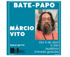 Ator Márcio Vito participa de bate-papo sobre o Barão do Itararé na Biblioteca Pública
