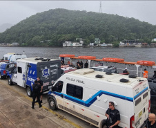 Polícia Penal realiza transferência de presos das cadeias do litoral durante Verão Maior Paraná