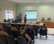 Em Matinhos, Polícia Militar reúne Comandantes para preparatório da Operação Verão -