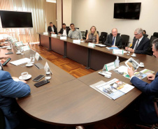Em reunião com Ministro, comitiva paranaense defende políticas para o agronegócio