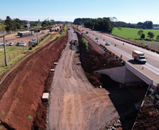 Com novos viadutos prontos, duplicação da BR-277 em Cascavel chega a 70,8% de conclusão 