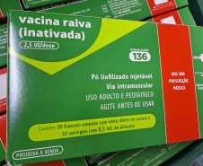 Estado recebe novas doses da vacina antirrábica humana e alerta para os cuidados com a doença 