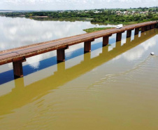 Bloqueio total na ponte entre Santo Inácio e São Paulo a partir da semana que vem 
