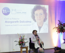 Médica Margareth Dalcolmo realiza palestra sobre vacinação no ParqueTecnológico da Saúde
