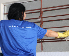 Programa Mãos Amigas conta com equipe feminina para atendimento a colégios da rede estadual em Curitiba