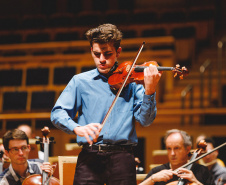 Orquestra Sinfônica do Paraná recebe violinista prodígio Guido Sant’Anna