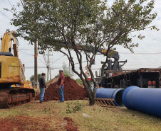   Nova adutora vai melhorar transporte de água para região Oeste de Londrina
